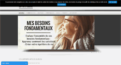 Desktop Screenshot of leblogdesrapportshumains.fr